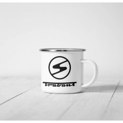 Trabant embléma fém bögre