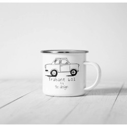 Trabant - SC design fém bögre