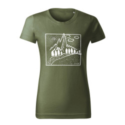 Hegyvidék - SC design női póló