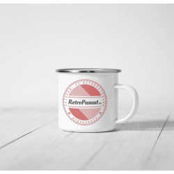 Retropamut fém bögre