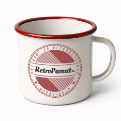 Retropamut fém bögre