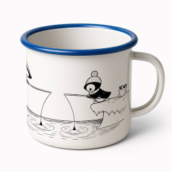 Pingvines fém bögre