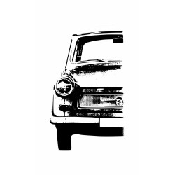 Trabant Classic Front fém...